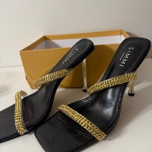 Black heels